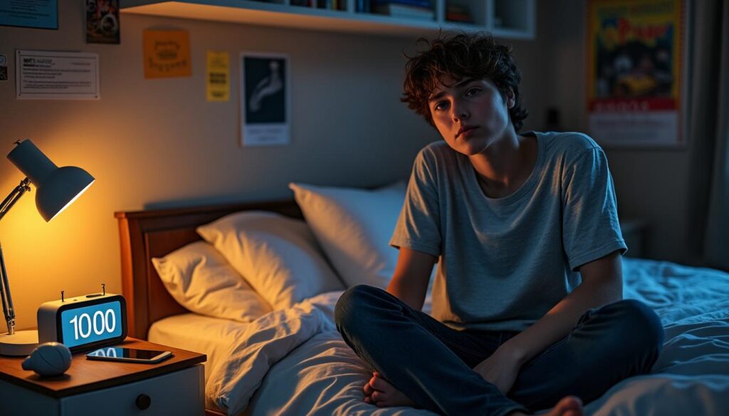 découvrez combien d'heures de sommeil un adolescent a réellement besoin pour rester en forme, concentré et en bonne santé.