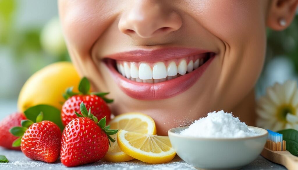 découvrez des astuces naturelles et efficaces pour obtenir des dents blanches en toute sécurité, sans produits chimiques agressifs.
