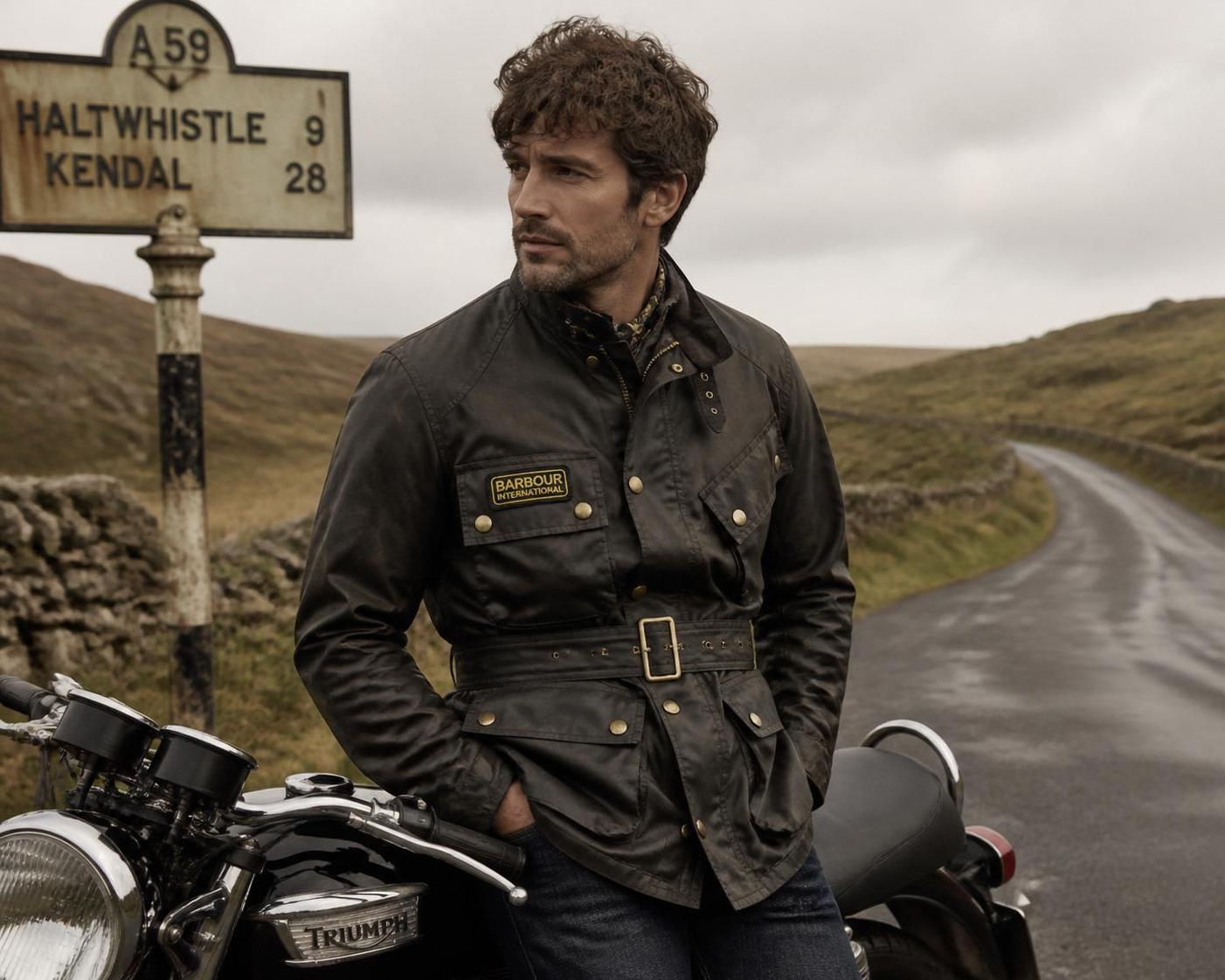 découvrez barbour international, la marque qui réinvente le blouson moto britannique avec une allure vintage unique alliant style et fonctionnalité.