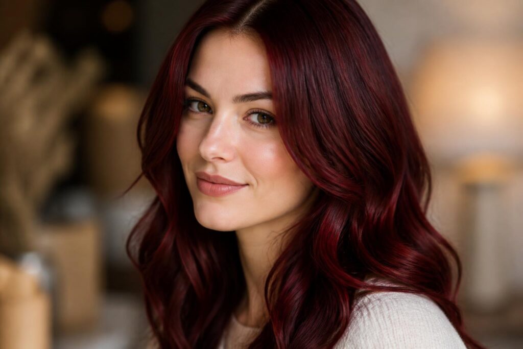 découvrez comment choisir la nuance de coloration rouge bordeaux idéale pour sublimer votre teint et révéler toute la beauté de votre chevelure.