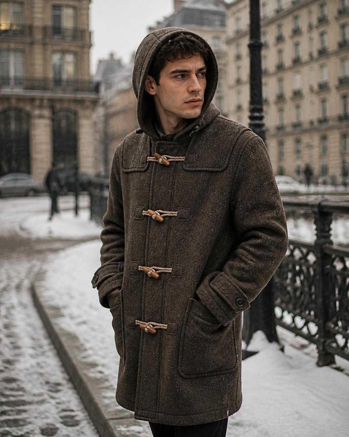 découvrez pourquoi la duffle jacket, ce manteau iconique, fait son grand retour dans nos dressings et comment l'adopter avec style cet hiver.