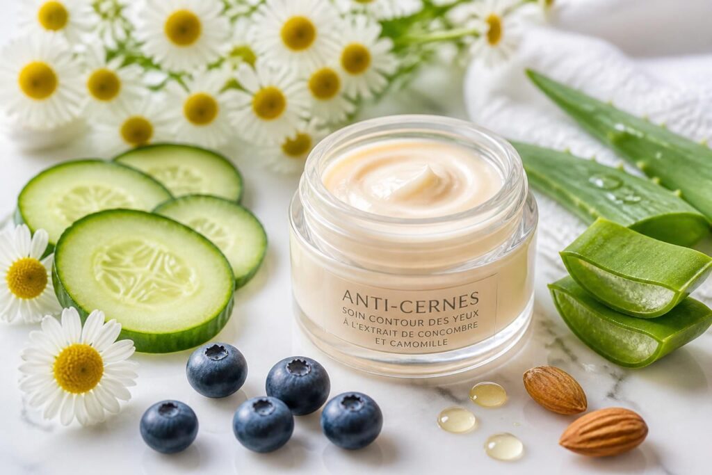 découvrez quels ingrédients choisir dans une crème anti-cernes pour un regard lumineux et éclatant, et retrouvez une peau revitalisée et sans fatigue.