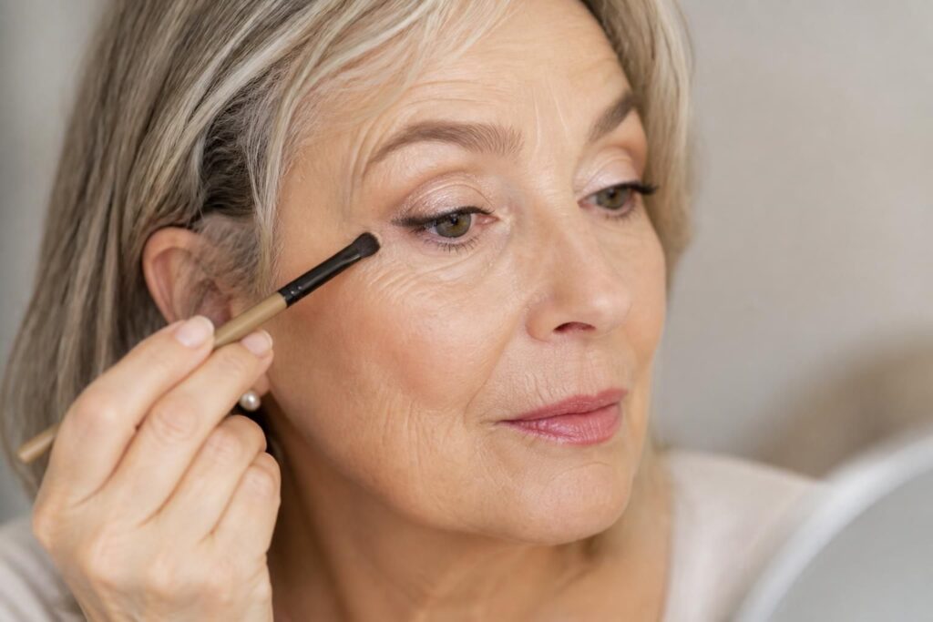 découvrez des astuces de maquillage adaptées aux paupières tombantes après 60 ans pour un regard rafraîchi et lumineux. sublimez votre beauté naturellement.