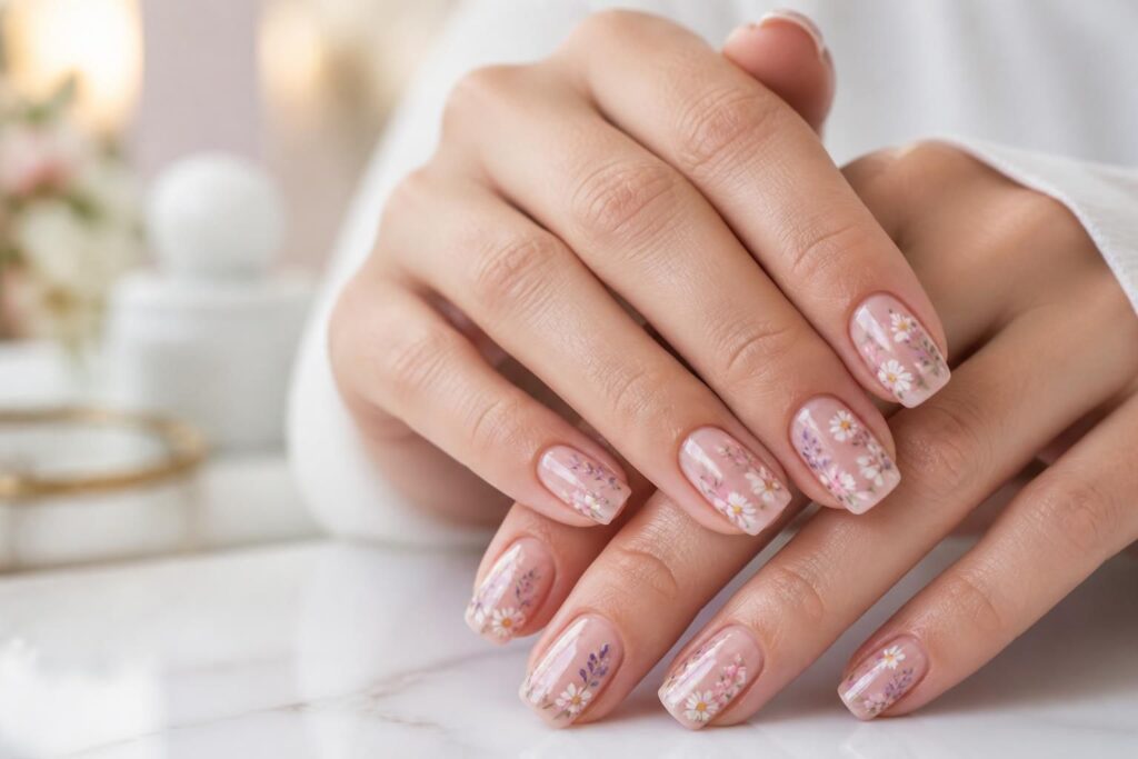 découvrez nos astuces pour réaliser une manucure fleurie tendance et durable, apportant élégance et fraîcheur à vos ongles.