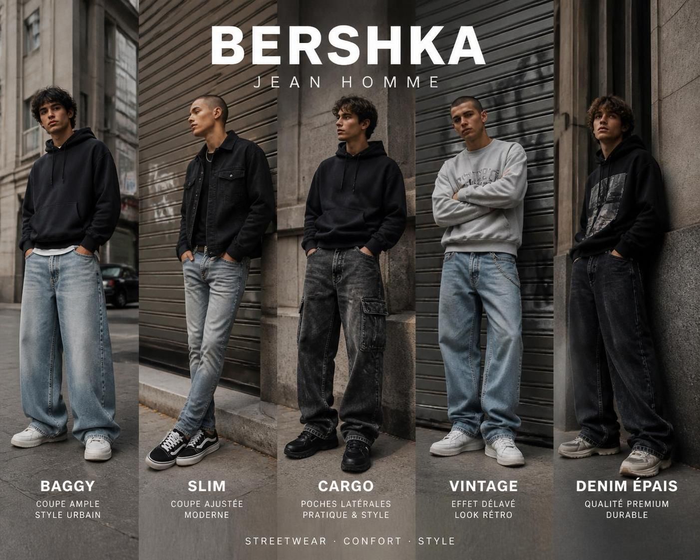 découvrez notre guide pour choisir le jean homme bershka idéal et adopter un style urbain tendance et réussi.