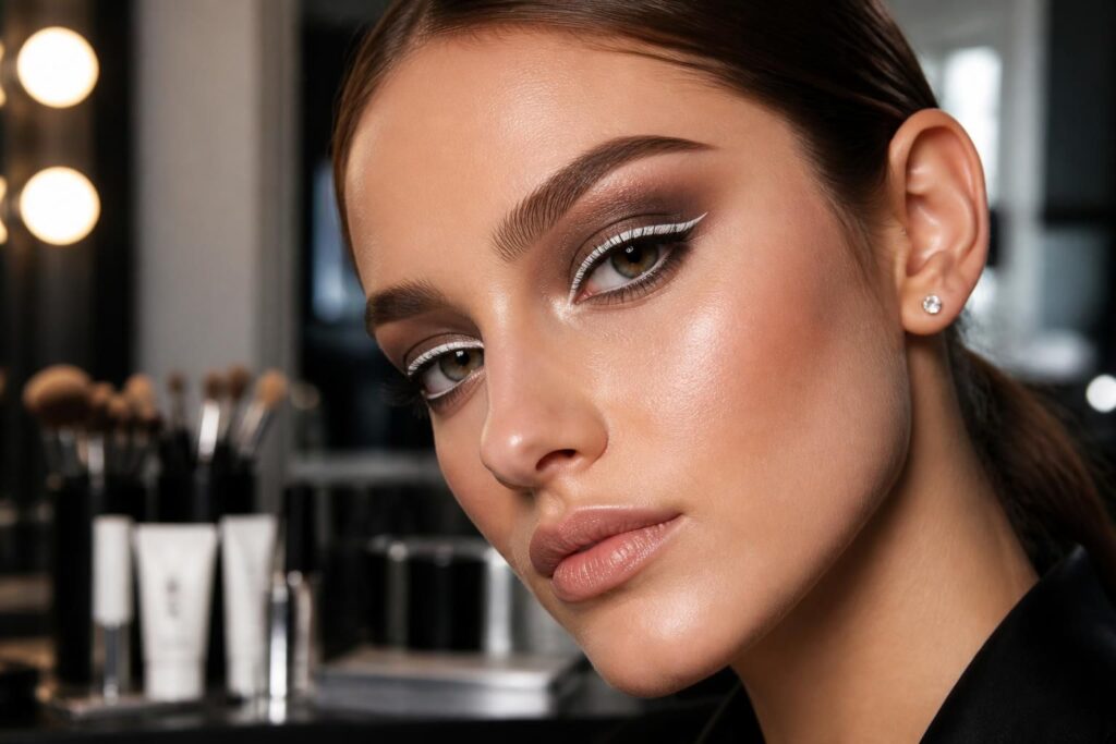 découvrez pourquoi l’eyeliner blanc devient l'arme secrète incontournable des make-up artists pour sublimer le regard et illuminer le maquillage.