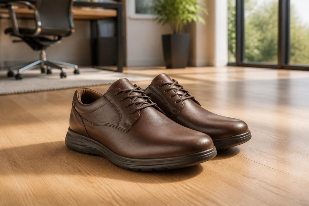 découvrez des chaussures de bureau pour homme, alliant confort et style, adaptées à toutes les saisons pour un usage quotidien optimal.