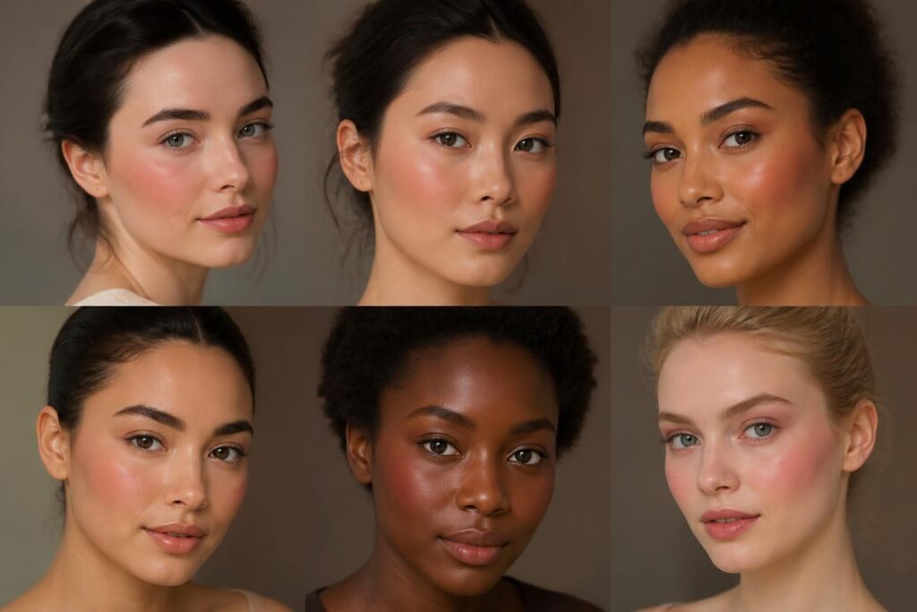 découvrez comment choisir la couleur de blush idéale en fonction de la forme de votre visage et de votre teint pour un maquillage parfait et naturel.