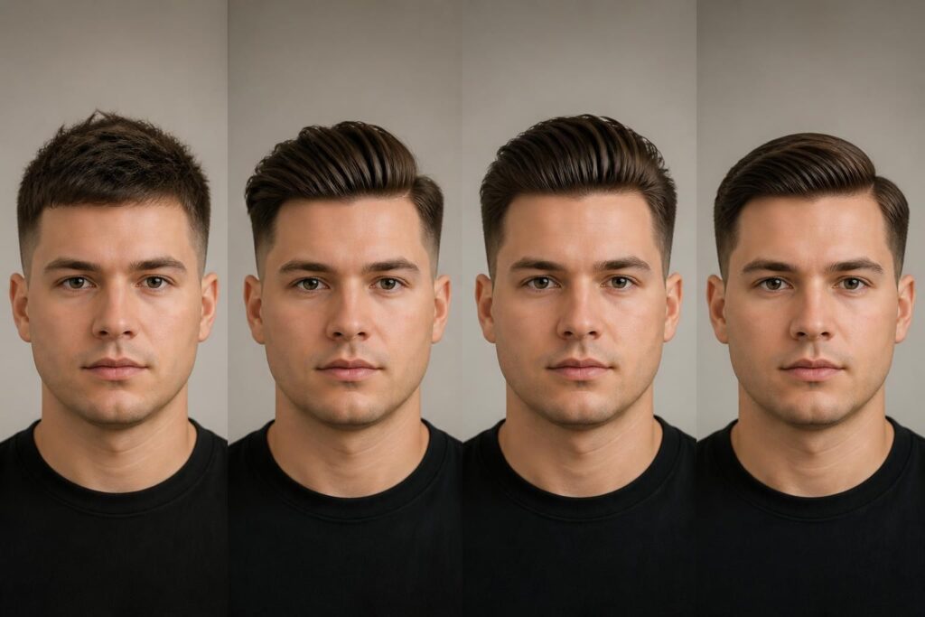 découvrez les meilleures coupes de cheveux pour homme au visage rond et apprenez quelles options privilégier pour sublimer votre style.