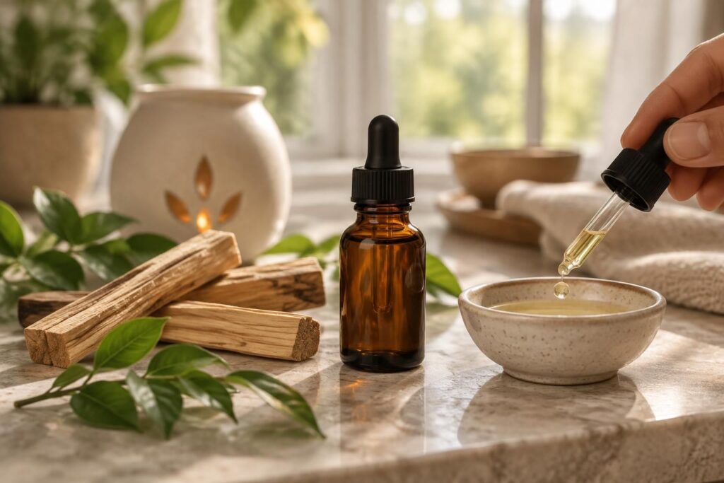 découvrez les vertus de l’huile essentielle de palo santo, ses usages en aromathérapie et les précautions à respecter pour l’utiliser en toute sécurité.
