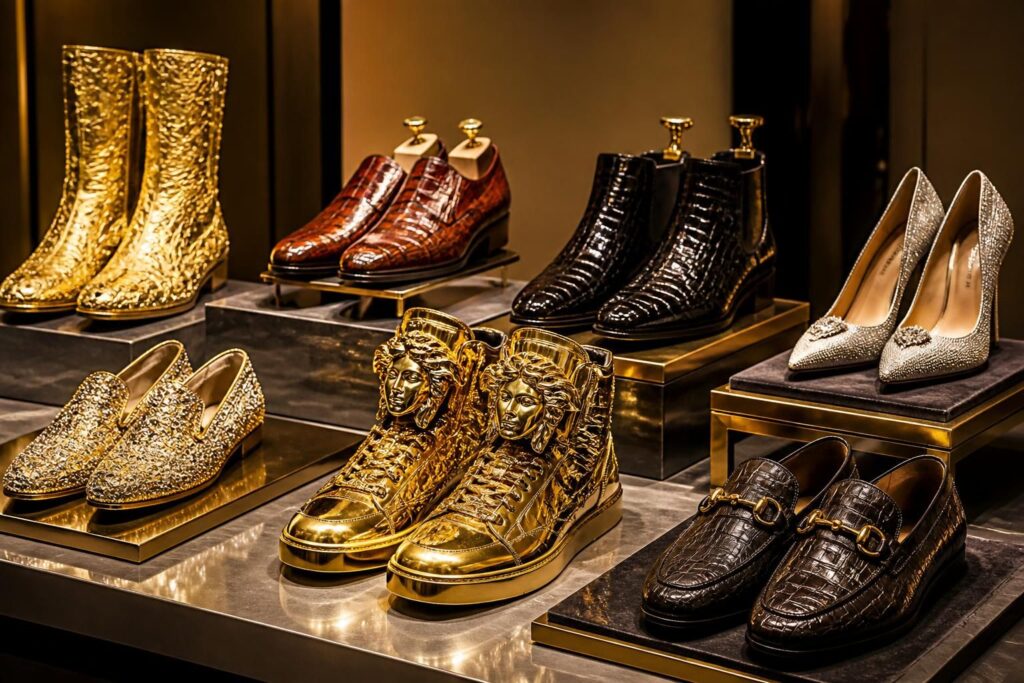 découvrez les chaussures les plus chères du monde, leurs modèles prestigieux et les prix record qui en font des pièces uniques et exceptionnelles.