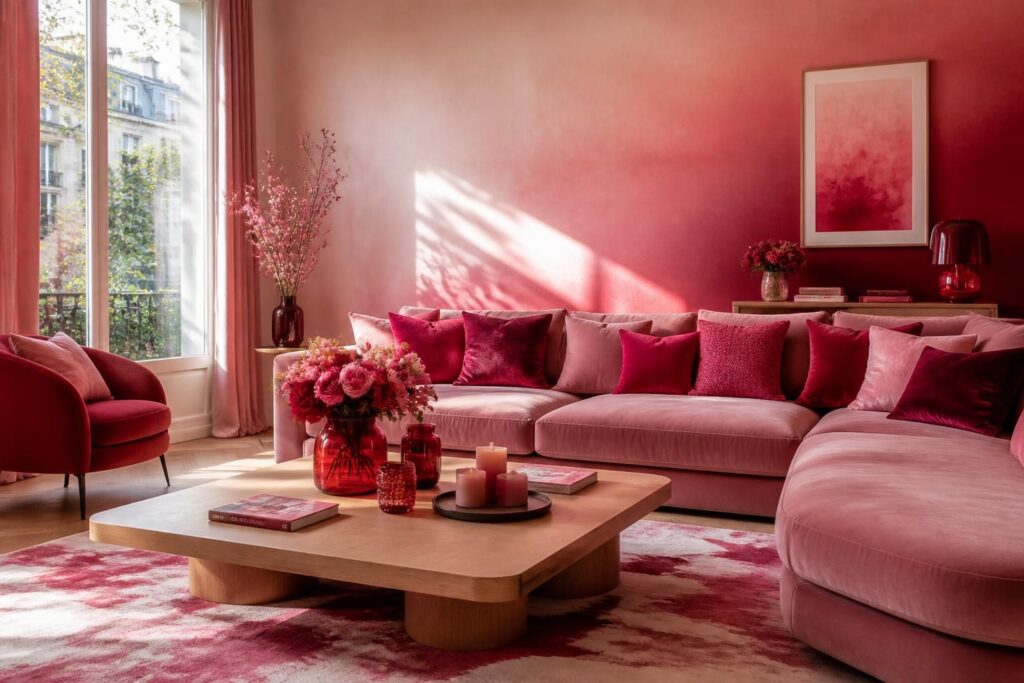 découvrez comment intégrer harmonieusement les tons rouges et roses dans vos décors pour créer une ambiance chaleureuse et élégante. conseils et astuces déco pour sublimer votre intérieur.