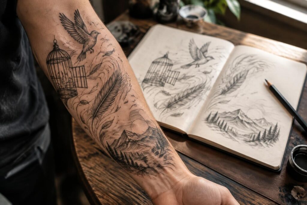 découvrez les significations du symbole de liberté en tatouage et en dessin, ainsi que des inspirations pour choisir un motif qui vous ressemble.