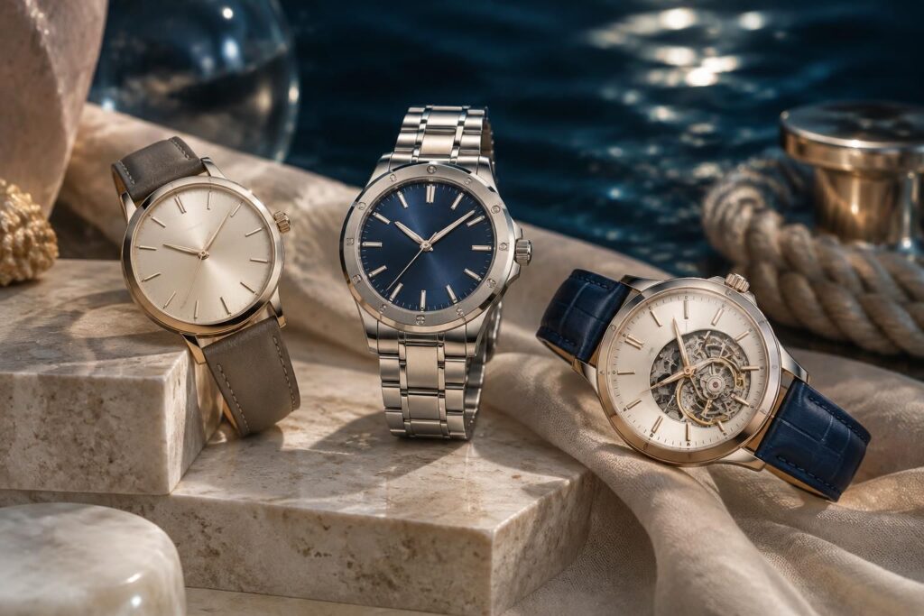 découvrez les montres femme michel herbelin : collections vintage et newport, modèles automatiques élégants et savoir-faire horloger français.