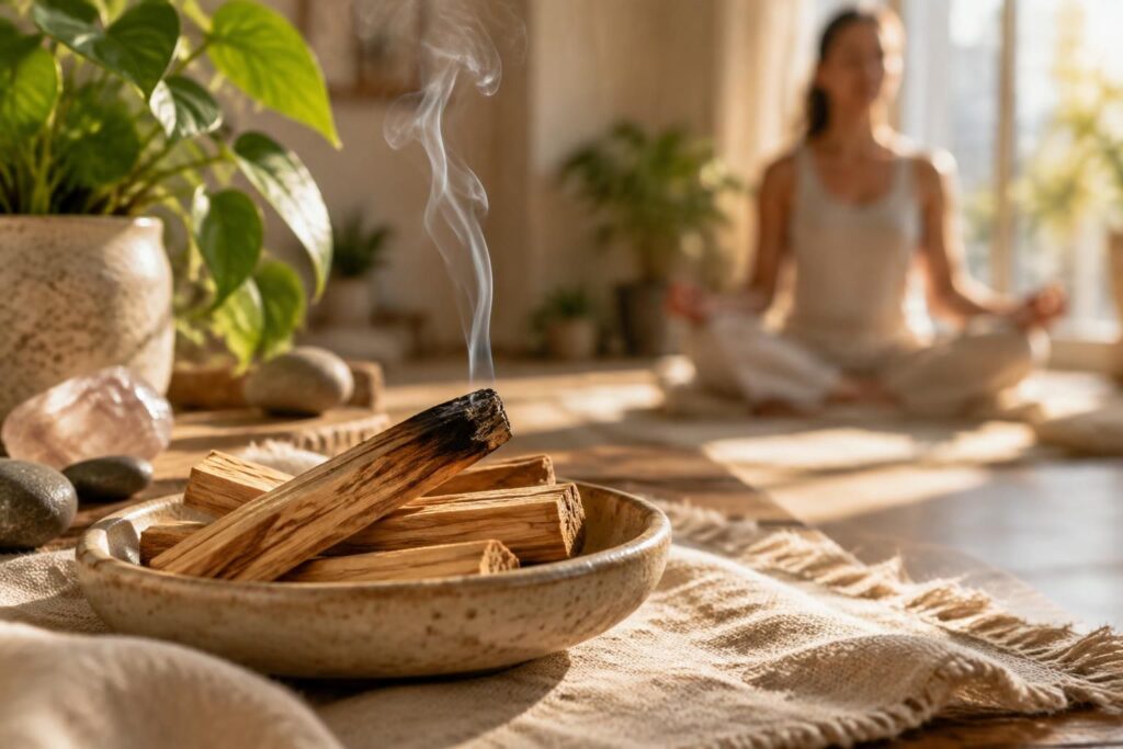 découvrez les bienfaits spirituels du palo santo et ses usages pour créer une atmosphère apaisante et favoriser le bien-être au quotidien.
