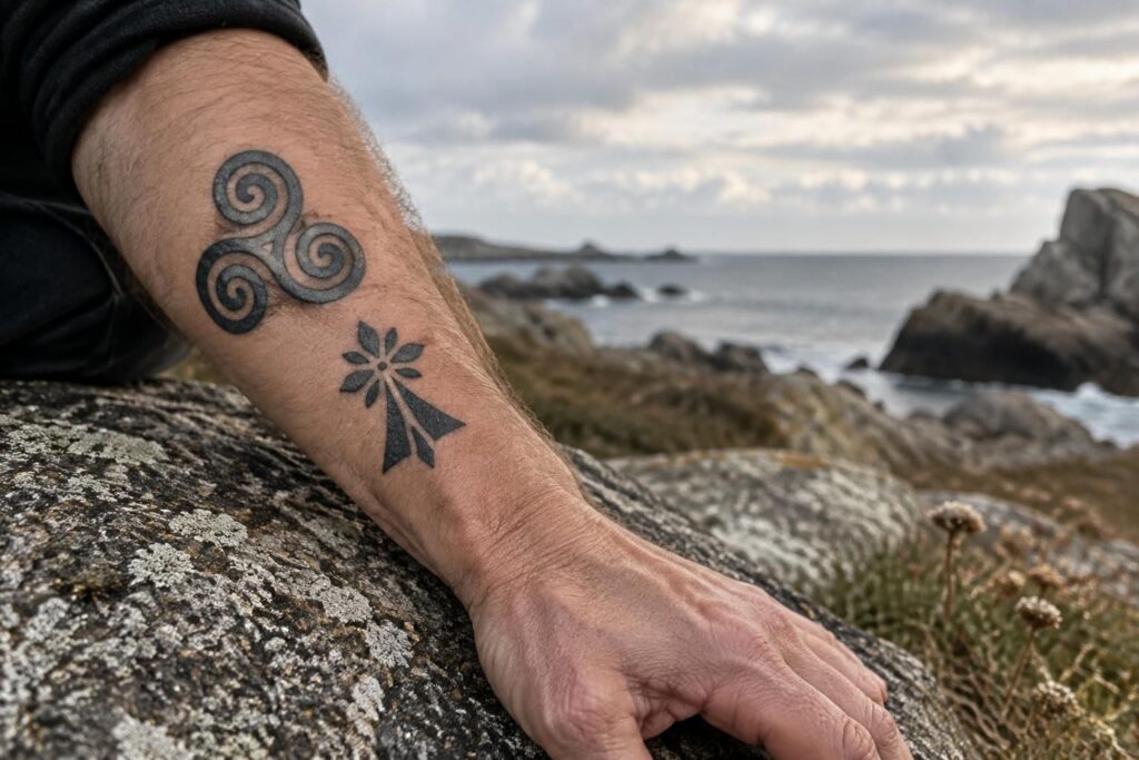découvrez la signification des symboles bretons en tatouage : du triskell à l’hermine, explorez leur histoire, leurs valeurs et leur portée culturelle.
