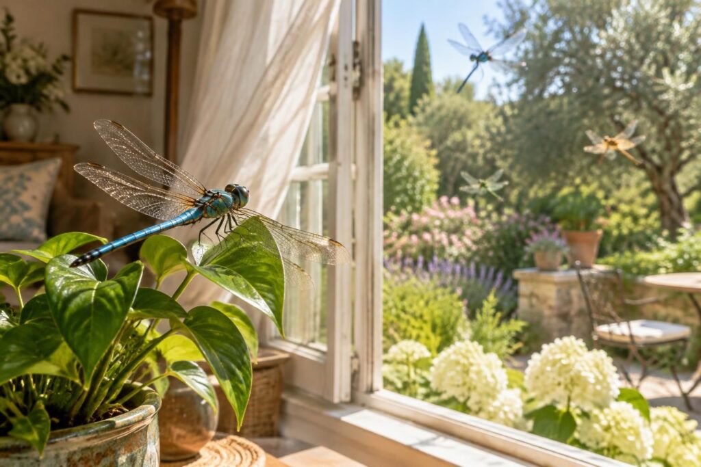 découvrez la symbolique de la libellule selon ses couleurs et ce que sa présence dans la maison peut révéler.